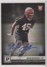 2018 Panini Rookies Auto 96/99 Malik Jefferson #339 Auto 1z6