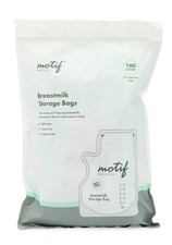 Motif Medical Breast Milk Storage Bags 8oz Single Use Bags 100 count BPA-FreeNEW