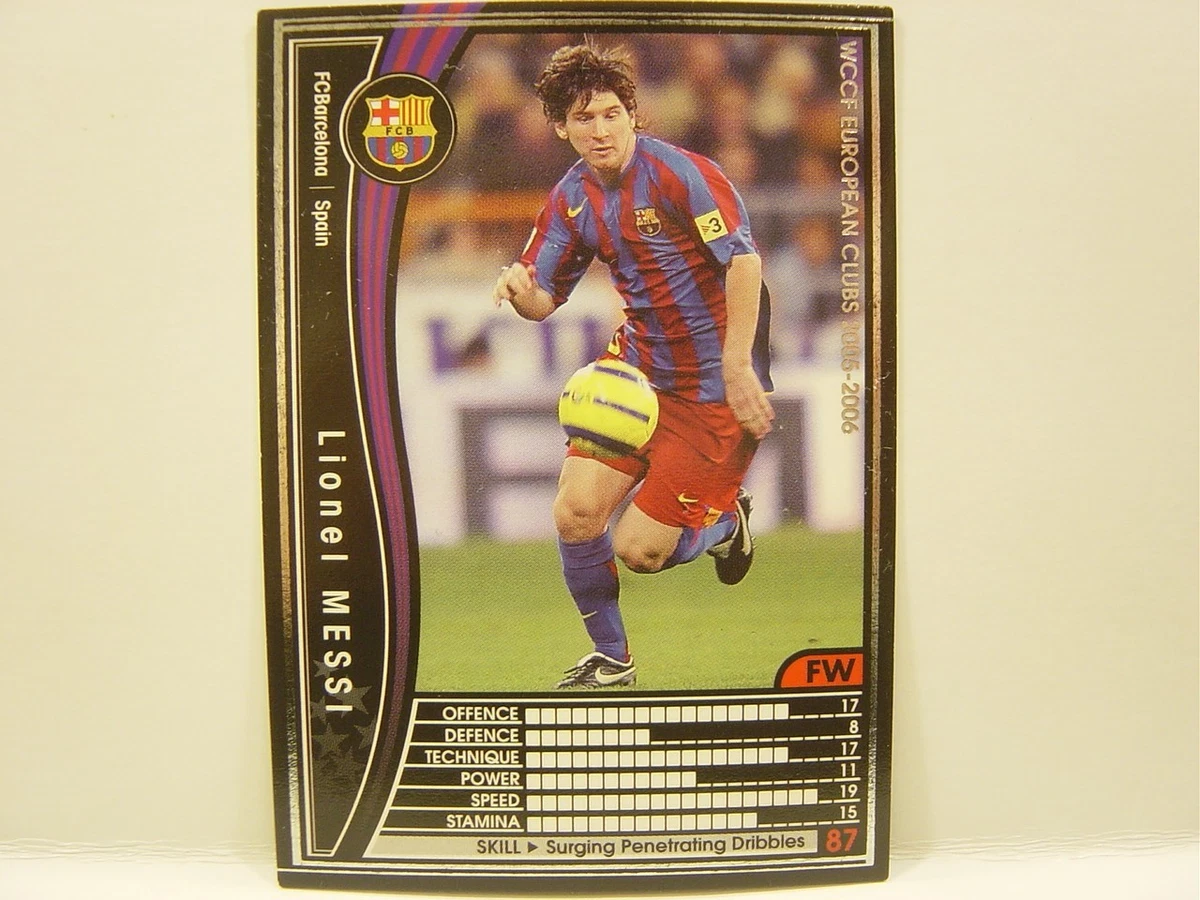 2005-06 Panini WCCF European Clubs Soccer Trading Cards for sale