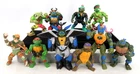 11 Vtg Playmates TMNT Action Figure Lot 1988-1996 Raphael Donatello Leonardo++