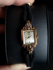 RW Vintage Damen Armbanduhr 40er Jahre Walz Gold Double 20 Mikron Top Zustand 
