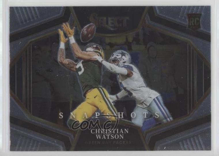 2022 Panini Select Snapshots Christian Watson #SS-19 0ut