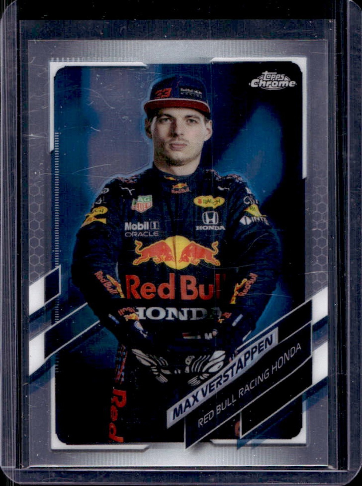 2021 Topps Chrome F1 Max Verstappen #3