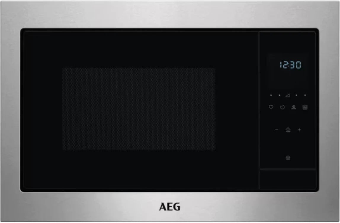 AEG MSE2547DBM Integrated Microwave in Black and Stainless Steel GRADE A