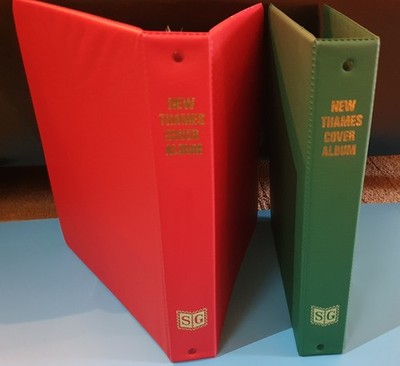 2 NEUE THAMES ERSTTAGSBRIEFALBEN + 24 EINLAGEN FÜR 96 EINBÄNDE #4328