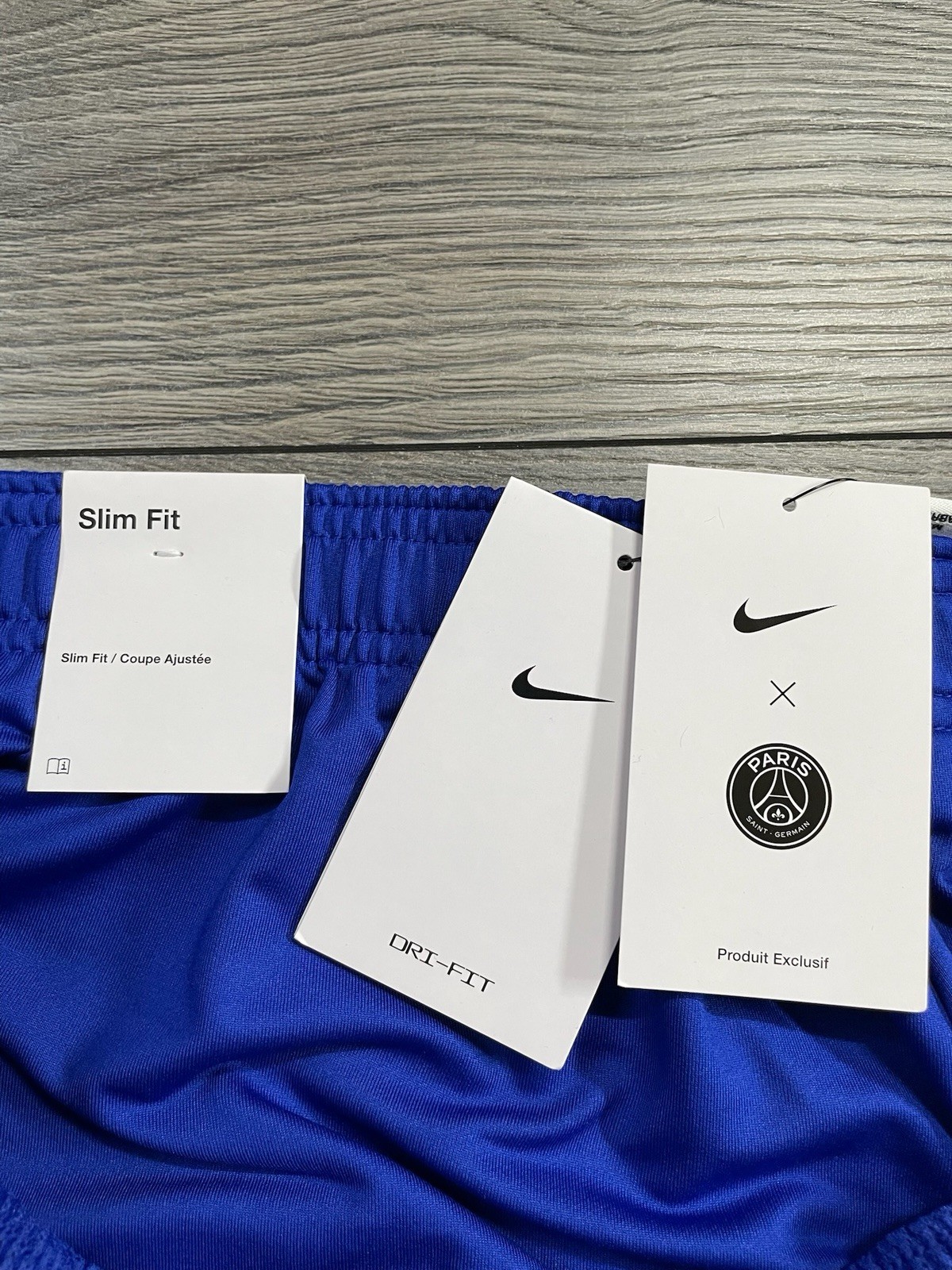 Nike PSG Paris Saint-Germain Strike Training Pants Blue Men’s Size Medium DR1486 image 6