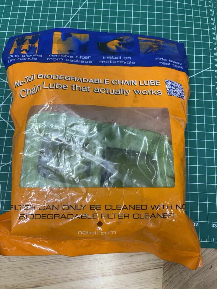 MX Dirtbike 进气过滤器无脚趾 10110801 FILTERAIR XR350/400/600R1987-2006 — 第 4/4 张图片