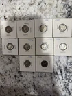 Mercury Dimes Various Years 1923 - 1942 Lot Of 10 Coins