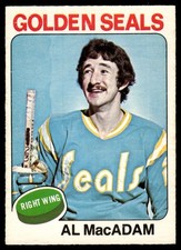 1975-76 O-Pee-Chee Vintage Hockey Al MacAdam #253 VIEW SCAN