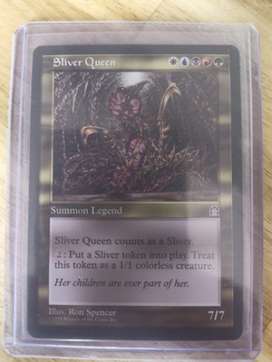 Magic Sliver Queen Stronghold Neu Unbespielt