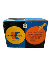 Vintage Korvettes Model 444 Dual 8 Movie Projector