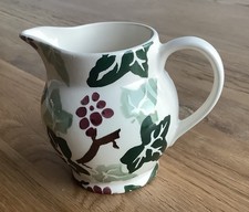 Emma Bridgewater KITTY’S kitty CHRISTMAS half 1/2 PINT JUG ivy 2015