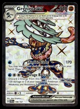 Greninja ex 198/167 Ultra Rare Twilight Masquerade Pokemon Holo NM/M on eBay