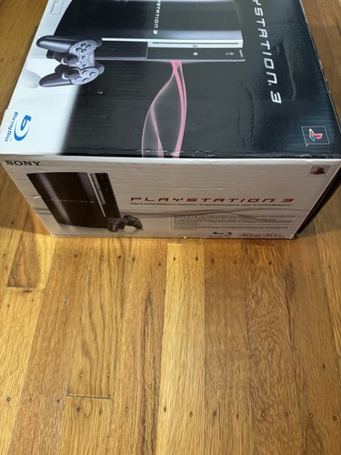 De Colección PlayStation 3 PS3 Fat CECHH01 40GB Sistema de Consola Cables Controlador Caja FUNCIONA - Imagen 19 de 24