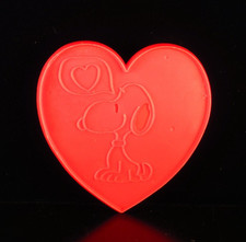 Vintage Hallmark Snoopy Valentine Heart Cooki...