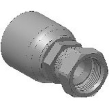 2Pc Parker 10643-8-6, Hydraulic Hose Fitting