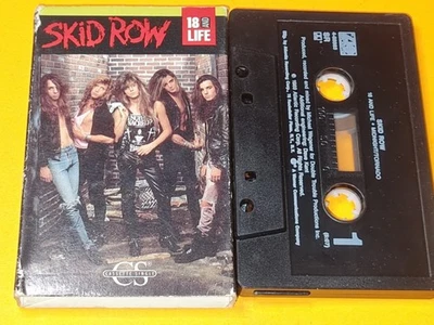 Skid Row 18 & Life Audio Cassette Single In VGC - Image 1 of 2