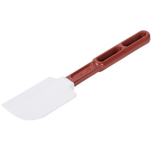 Vollrath 10" High Temperature Silicone Spatula White - Picture 2 of 3
