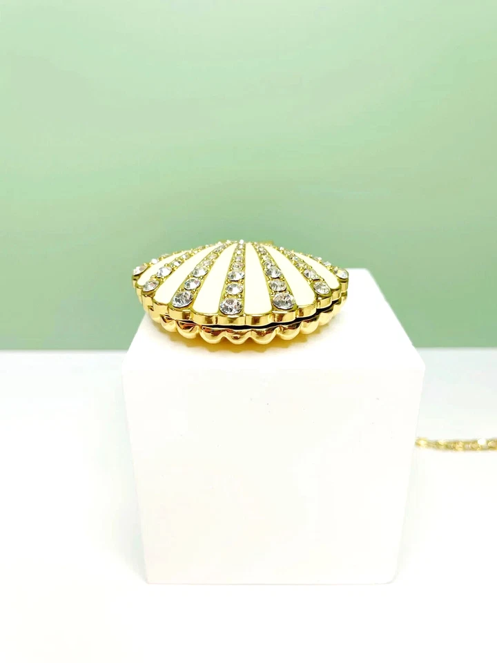 'Shore Thing' Collar de Cristal Almeja con Perla Almeja Kate Spade Verano Mar Nuevo con Etiquetas Foto 4 de 4