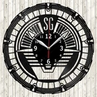 Stargate Vinyl Record Wall Clock Decor Handmade 6721