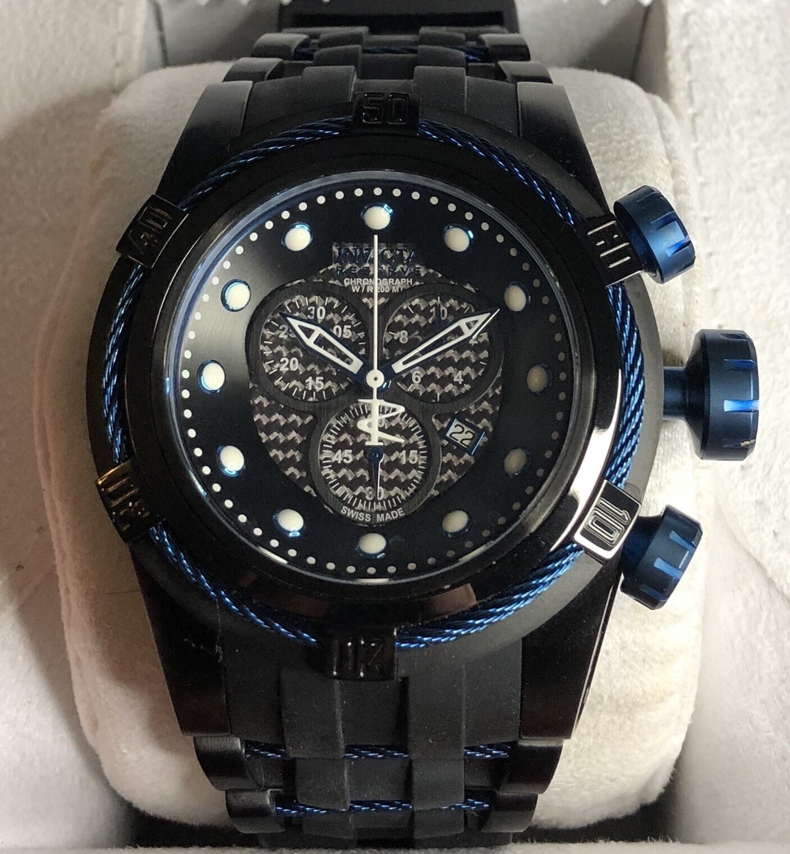 Invicta Reserve Bolt Zeus - Swiss Made - Quartz Chronograph  display picture 3