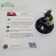 Heroclix X-Men: Days of Future set Magneto 017 Rare figure w/card