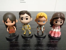 QMX Firefly Mini Figures By Q-Bits Serenity Series 1 & 2 (Lot Of 4)