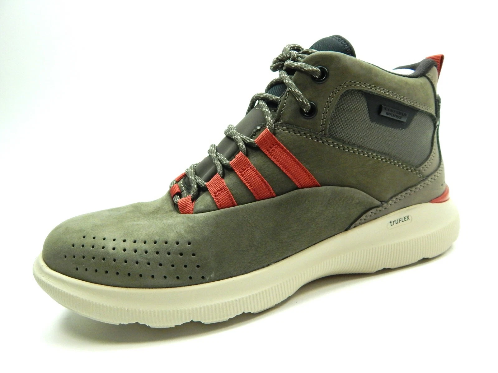 ROCKPORT TRUFLEX HYBRID W/P NUBUK CH6331 MEN SHOES SIZE 8 (WIDE)
