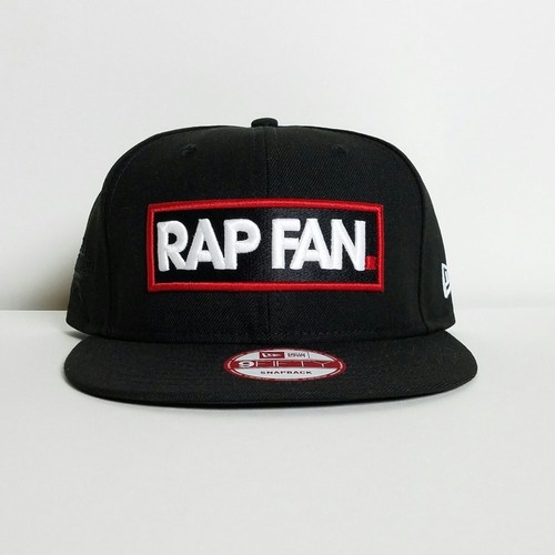 New Era 59Fifty RAP FAN Black Snapback 