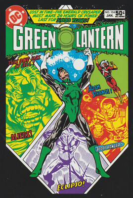   GREEN LANTERN #136, DC Comics COMIC-POSTKARTE NEU *Superhelden