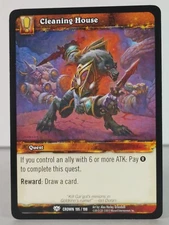 Cleaning House - Crown of the Heavens - 195/198 - WoW TCG - Common