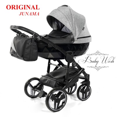 JUNAMA SUPERSTAR V2 KINDERWAGEN KINDERWAGEN 2in1 BABYWANNE + KINDERWAGEN