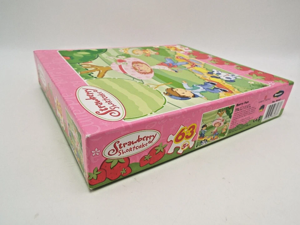 Strawberry Shortcake "Berry Fun" Roseart 63-piece jigsaw puzzle  2005  NEW - Image 2 of 4