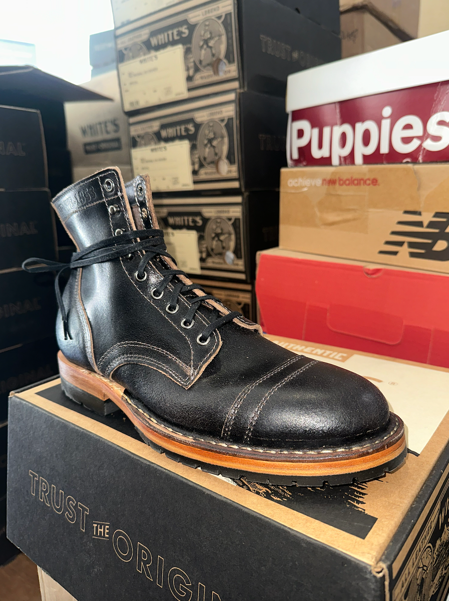 White's Boots MP-M1 Toe Cap Boot (MPM1TCHL, Horween Leather, Half