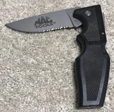 Gerber  600 Mac Tools Lockblade Knife - Black Handle - Made in USA