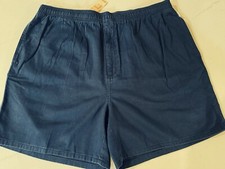 VTG. EBTEK Eddie Bauer Shorts Bermuda Retro Y2K Walking Beach Mens XXL DK Navy