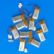 10 pcs 3.7V 110mAh LiPo Li Polymer Battery Rechargeable 501225 For MP3 Video Pen