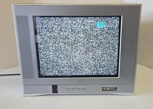Toshiba 14AF43 14" CRT TV RetroGaming Television AWESOME!