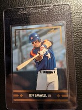1991 GOLD LEAF ROOKIES #BC14 JEFF BAGWELL ROOKIE CARD RC HOUSTON ASTROS HOF