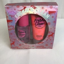 New Set Victoria's Secret PINK Fresh  Clean Travel Body Mist  Body Lotion