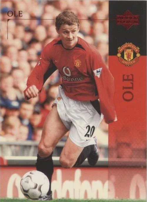 SP Authentic Manchester United 2004 Ole Gunnar Solskjaer #80 for