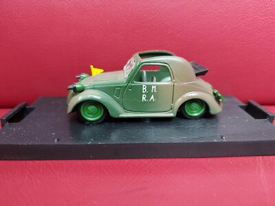 R243 Brumm Simca 5 D-Day Militare 1944 opened version OVP MIB 1:43