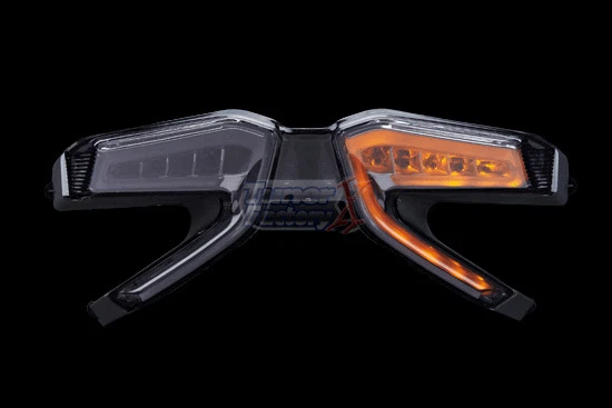 PARA DUCATI 1199 899 Panigale R S Luz Trasera Integrada Humo 13 14 2015-2019 GIRO Foto 3 de 4