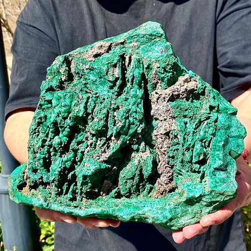 11.77LB Top Natural Polyocular Malachite Quartz Crystal Gloss Mineral Specimen - 第 13/13 張圖片