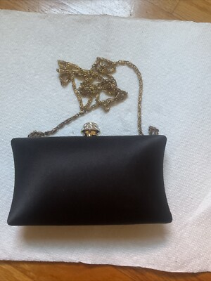 carlo fellini vintage evening bag Black  in perfect conditioned pre -owned