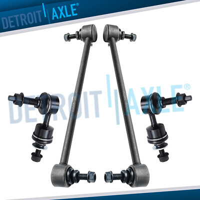 Front and Rear Sway Bar End Links for 2013 - 2014 Ford Focus C-Max No ST or RS