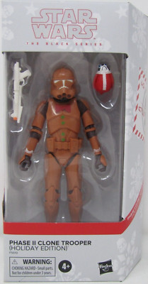 Hasbro Star Wars The Black Series Phase II Clone Trooper Holiday ...