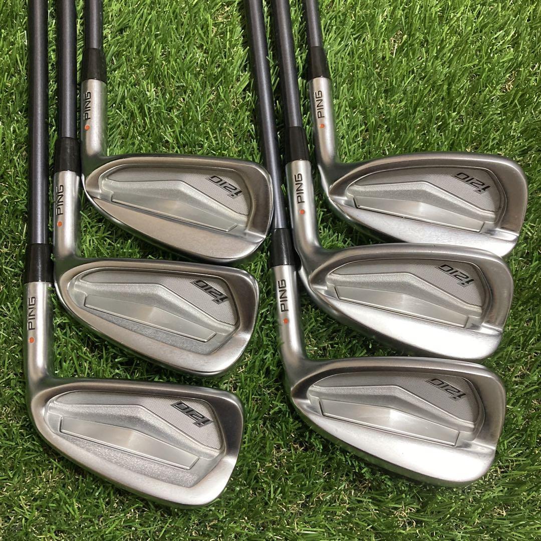 Ping I210 Iron 6 Pieces Alta Jcb Red Carbon R | eBay