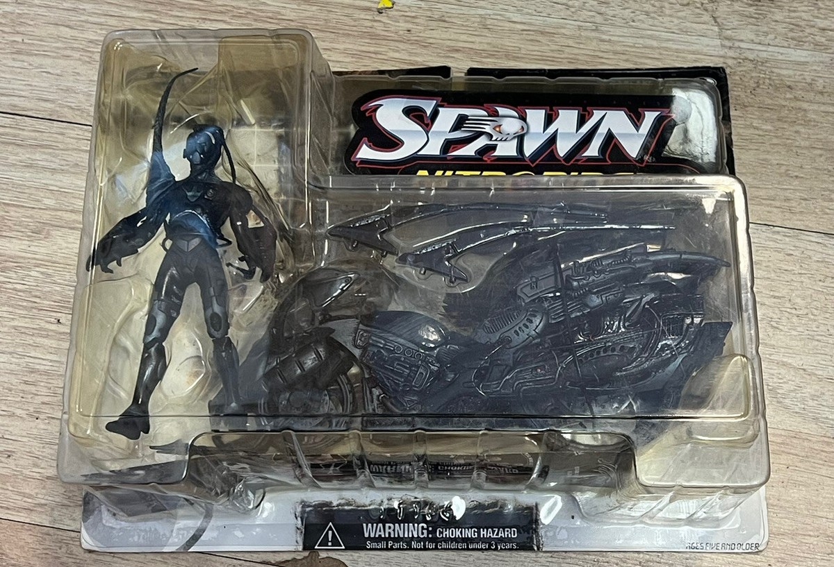 Spawn Nitro riders Eclipse 5000 figure with vehicle NIB Spawn Nitro riders Eclipse 5000 figure with vehicle NIB