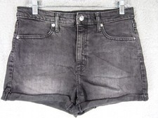 Wild Fable Womens Size 8 / 29R 32x3 Black Highest Rise Denim Shorts